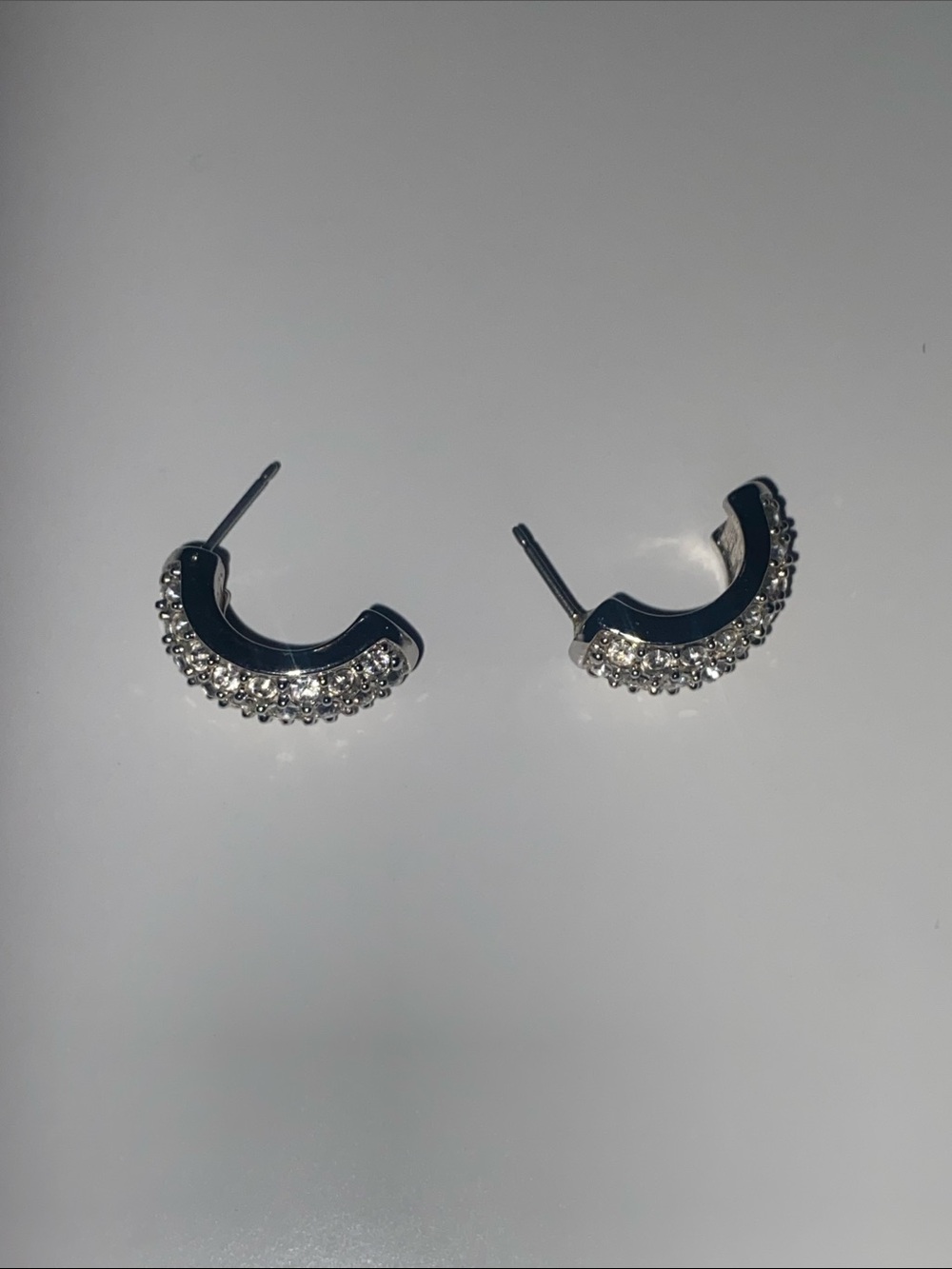 Swarovski Silver Crystal Earrings